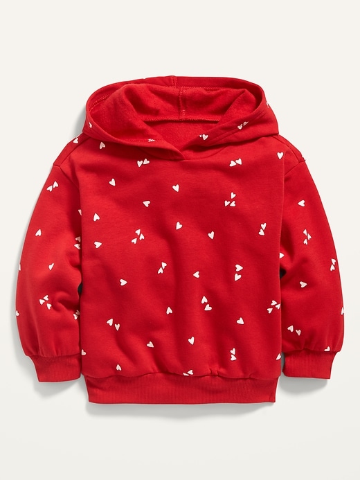 View large product image 1 of 1. Unisex Printed French Terry Hoodie for Toddler