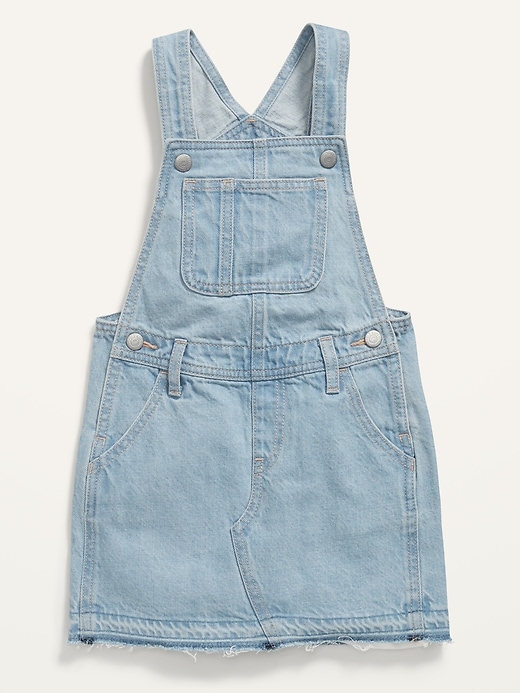 View large product image 1 of 2. Frayed Hem Jean Skirtall for Toddler Girls