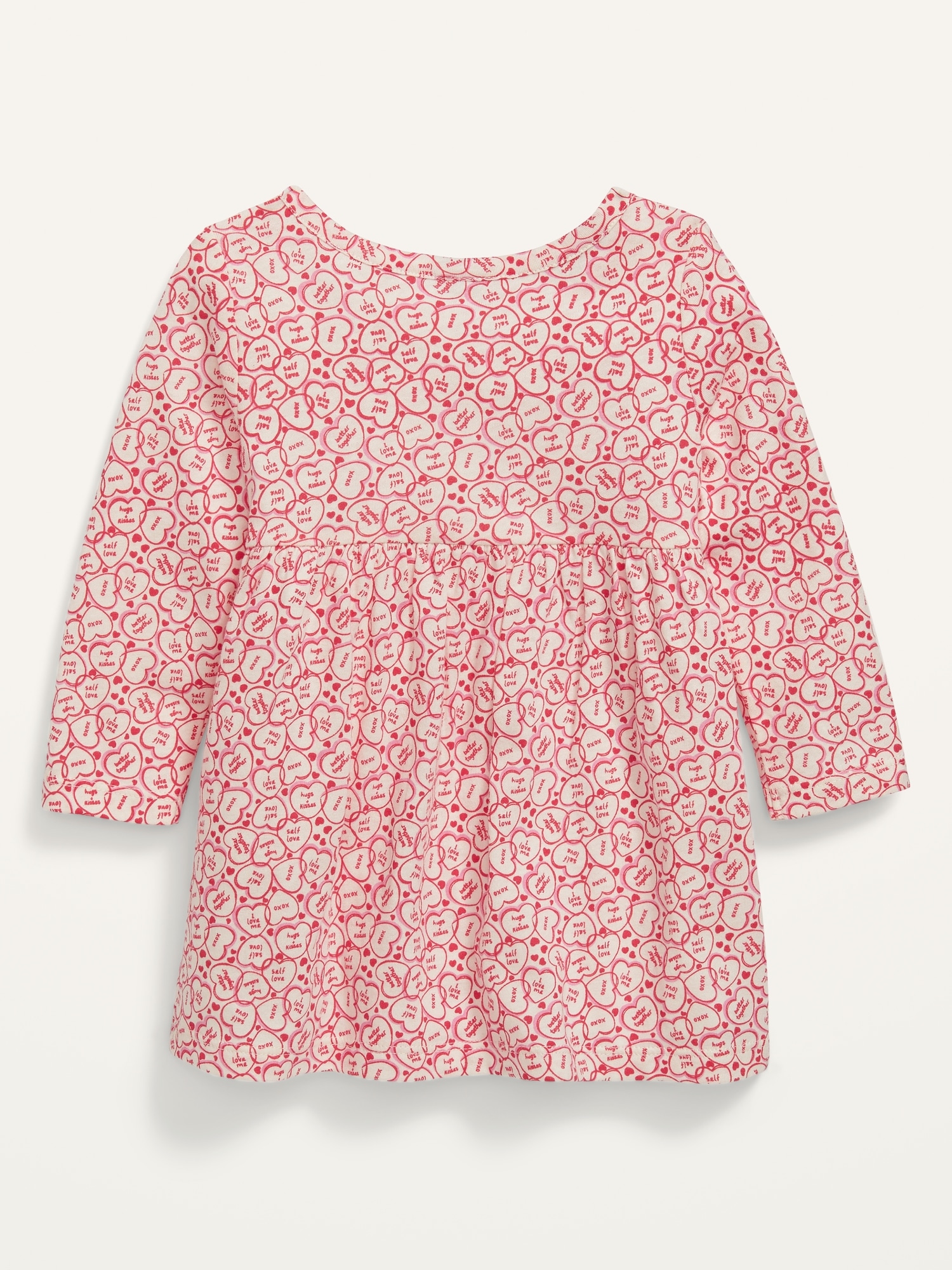 Patterned JerseyKnit LongSleeve Dress for Baby Old Navy