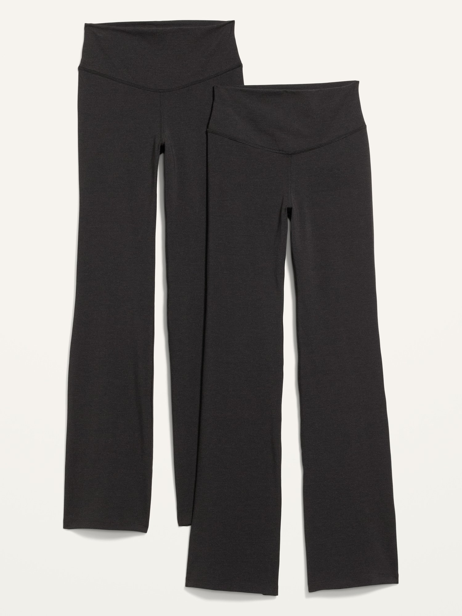 Extra HighWaisted PowerChill Flare Yoga Pants 2Pack for Women Old Navy