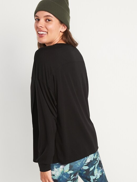 Image number 2 showing, Maternity Cross-Front Nursing Top