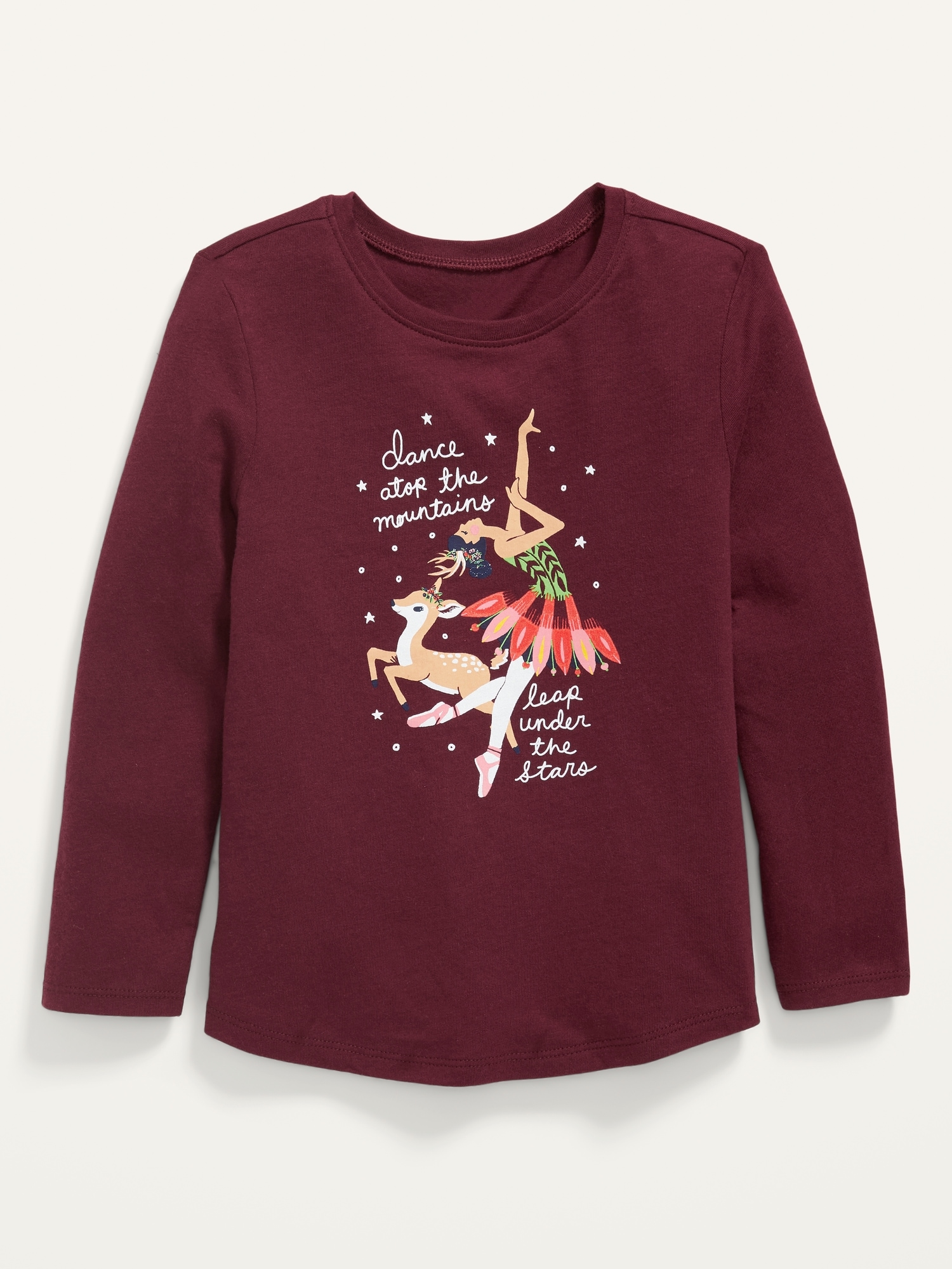 Graphic LongSleeve TShirt for Toddler Girls Old Navy