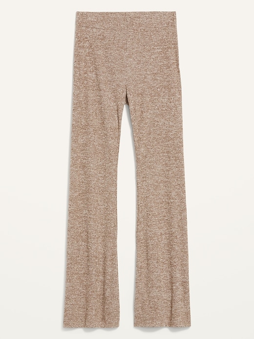 Image number 4 showing, High-Waisted Rib-Knit Flare Leggings For Women