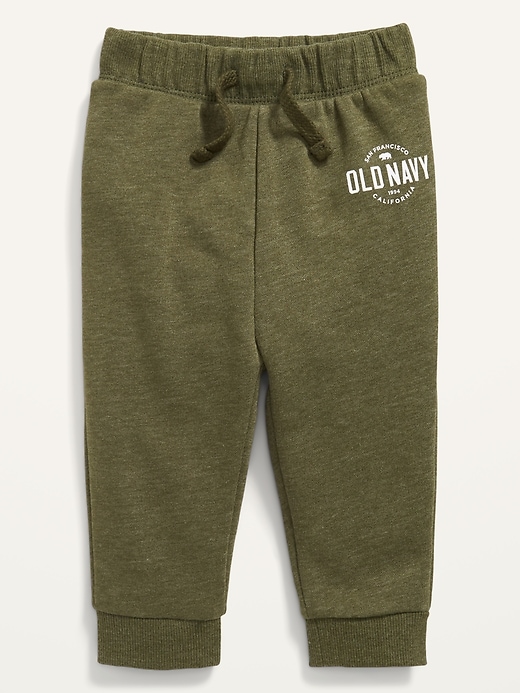 View large product image 1 of 1. Unisex Logo-Graphic Jogger Sweatpants for Baby