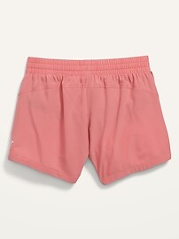 View large product image 3 of 3. Go-Dry Cool Printed Run Shorts for Girls