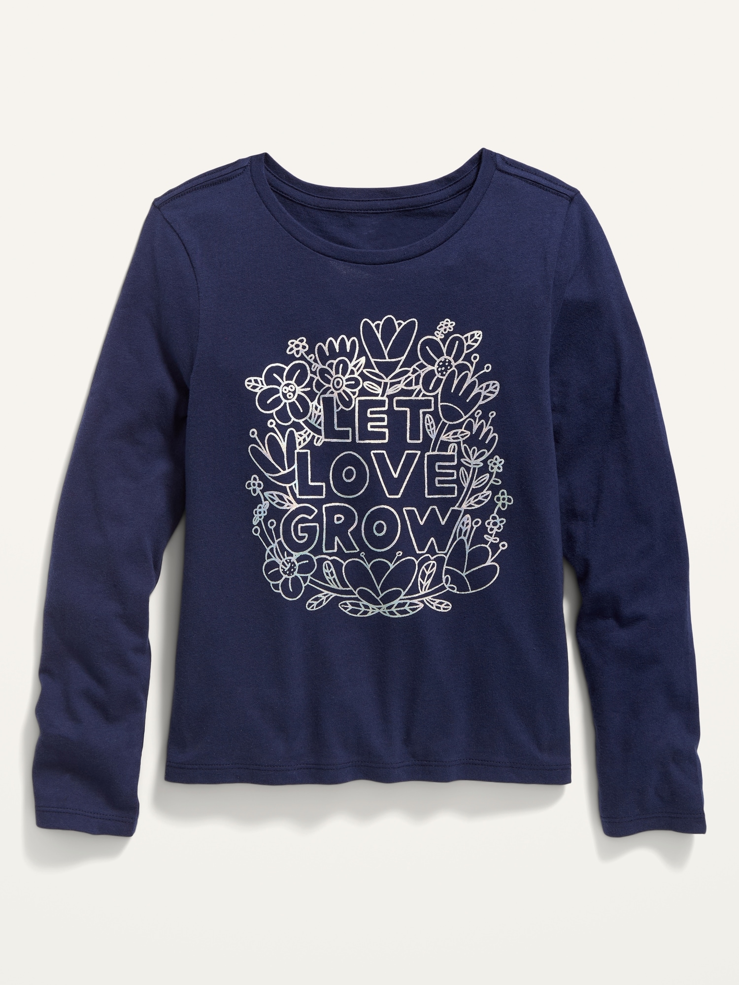 Long-Sleeve Graphic Tee for Girls