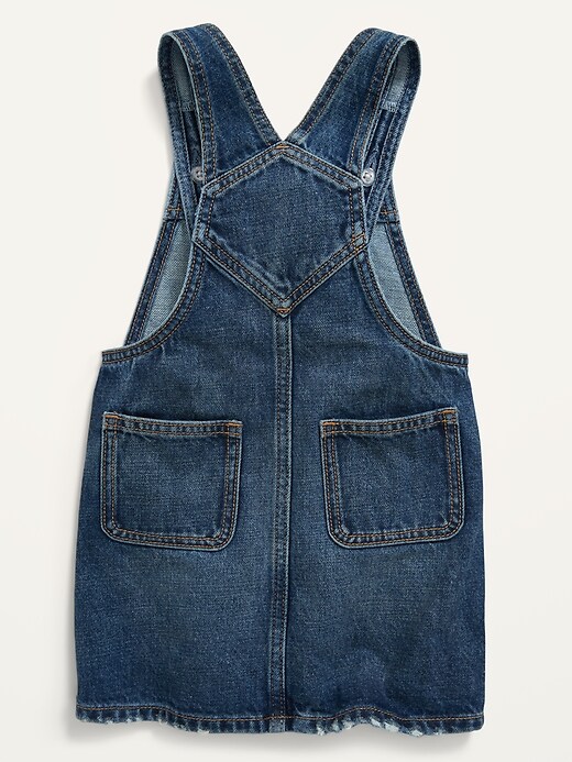 View large product image 2 of 2. Distressed Jean Skirtall for Toddler Girls
