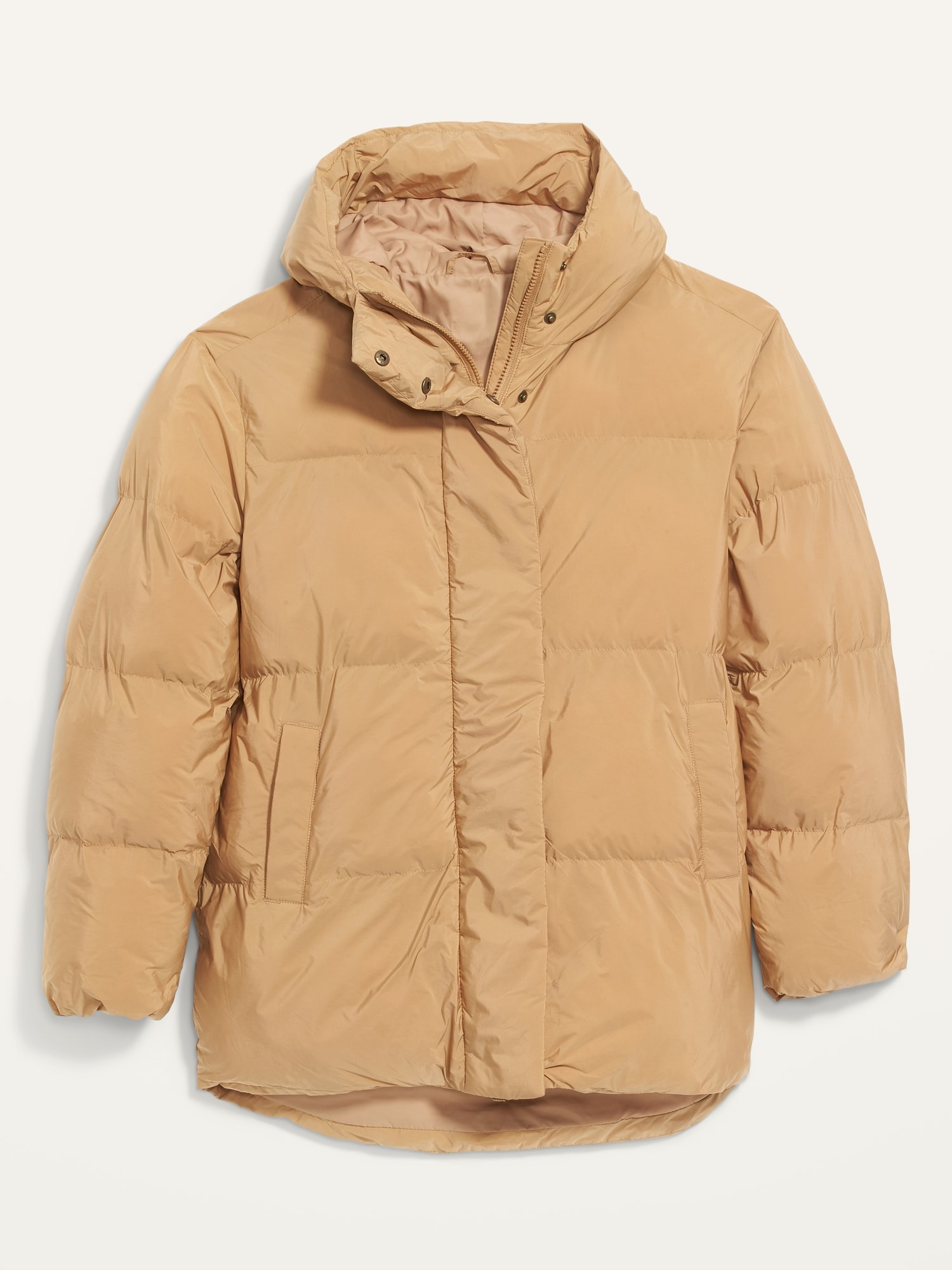 WaterResistant Hooded Puffer Jacket for Women Old Navy