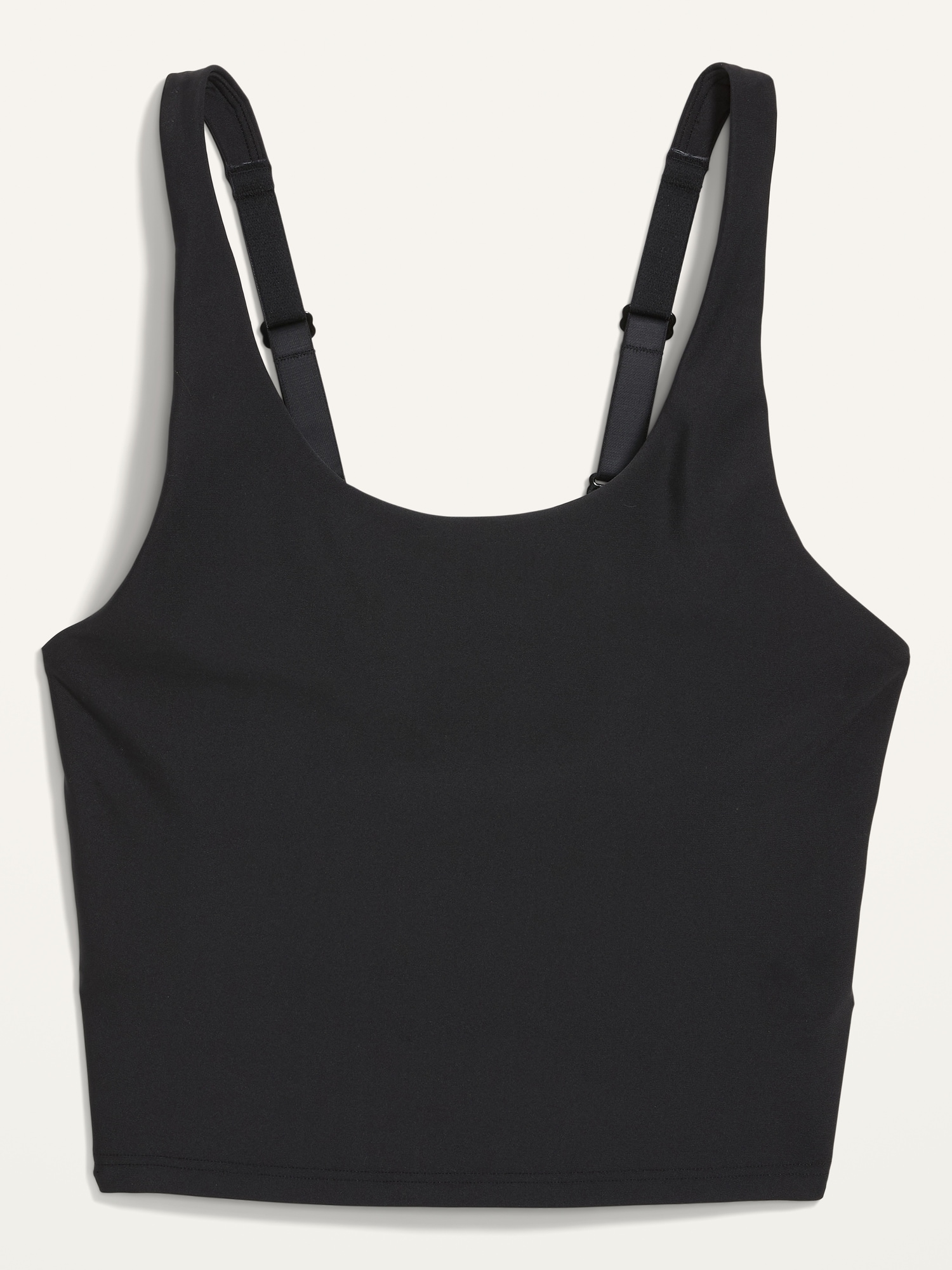 Old Navy, Tops, Nwt Black Powersoft Cropped Shelfbra Tank Top For Women  Multiple Sizes