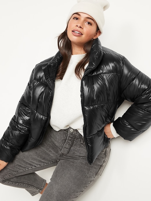 old navy women's puffer jackets