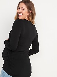 Maternity 2-Pack Fitted Crew-Neck T-Shirt