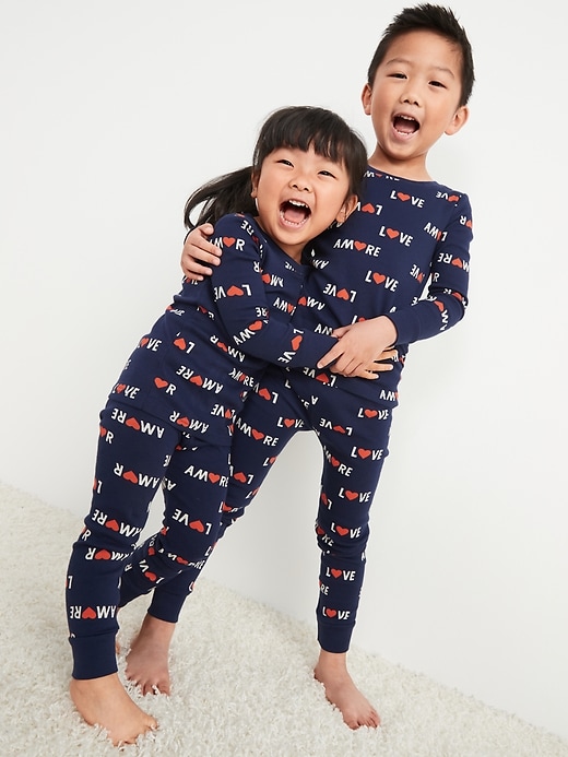 Unisex Valentine's Day Pajama Set for Toddler & Baby
