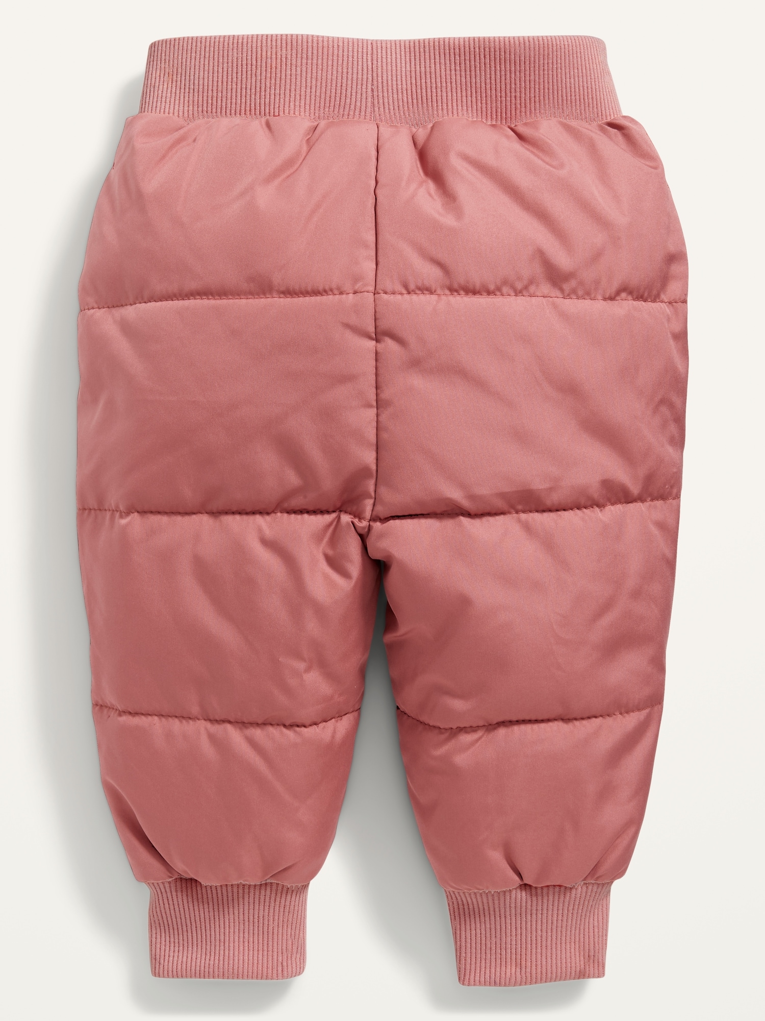 Unisex Rib-Knit-Waist Frost Free Puffer Pants for Baby | Old Navy