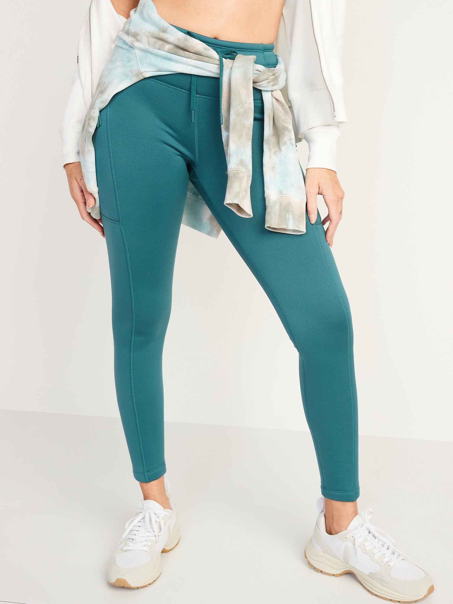 old navy teal leggings