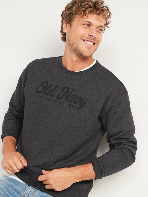 Image number 2 showing, Logo-Graphic Gender-Neutral Crew-Neck Sweatshirt for Adults
