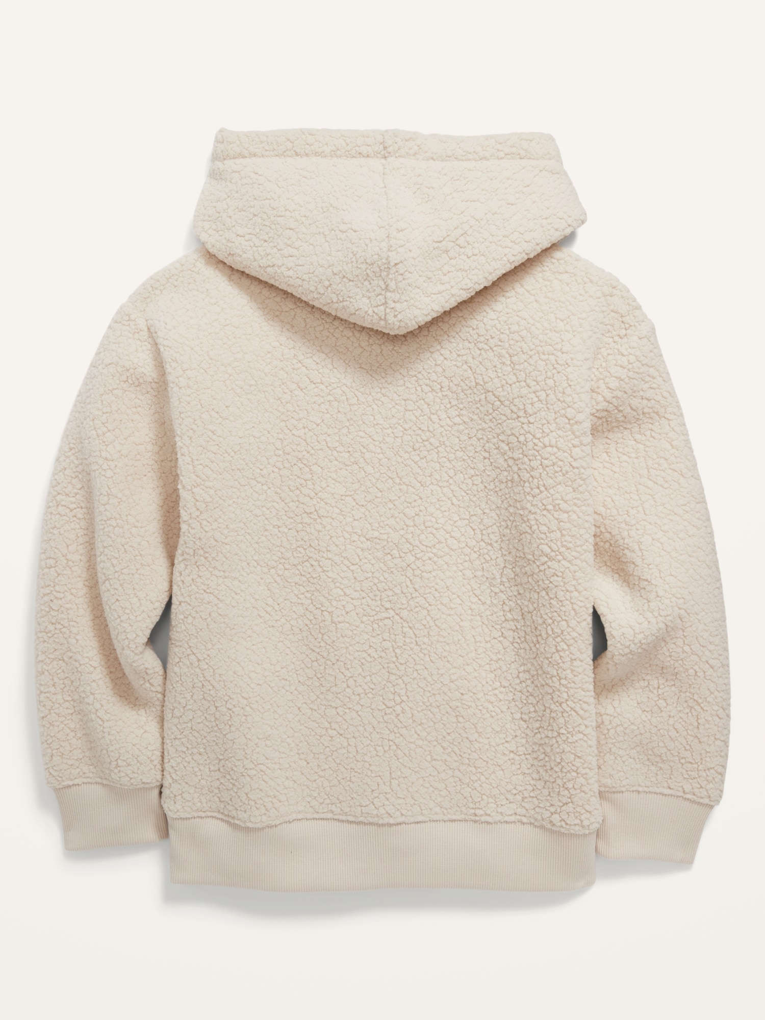 Oversized Sherpa Pullover Hoodie For Boys | Old Navy