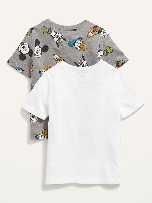 View large product image 2 of 2. Disney&#169 Mickey & Friends Unisex T-Shirt 2-Pack for Toddler