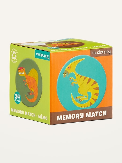 View large product image 1 of 2. Mudpuppy&#153 Mighty Dinosaurs Mini Memory Match Game for Kids