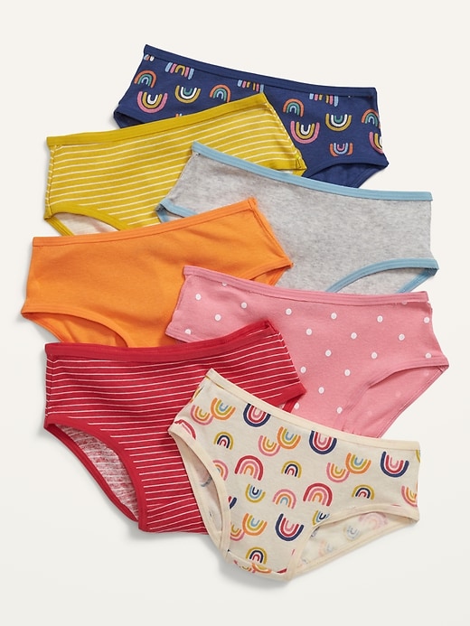 View large product image 1 of 1. Soft-Knit Underwear 7-Pack for Toddler Girls