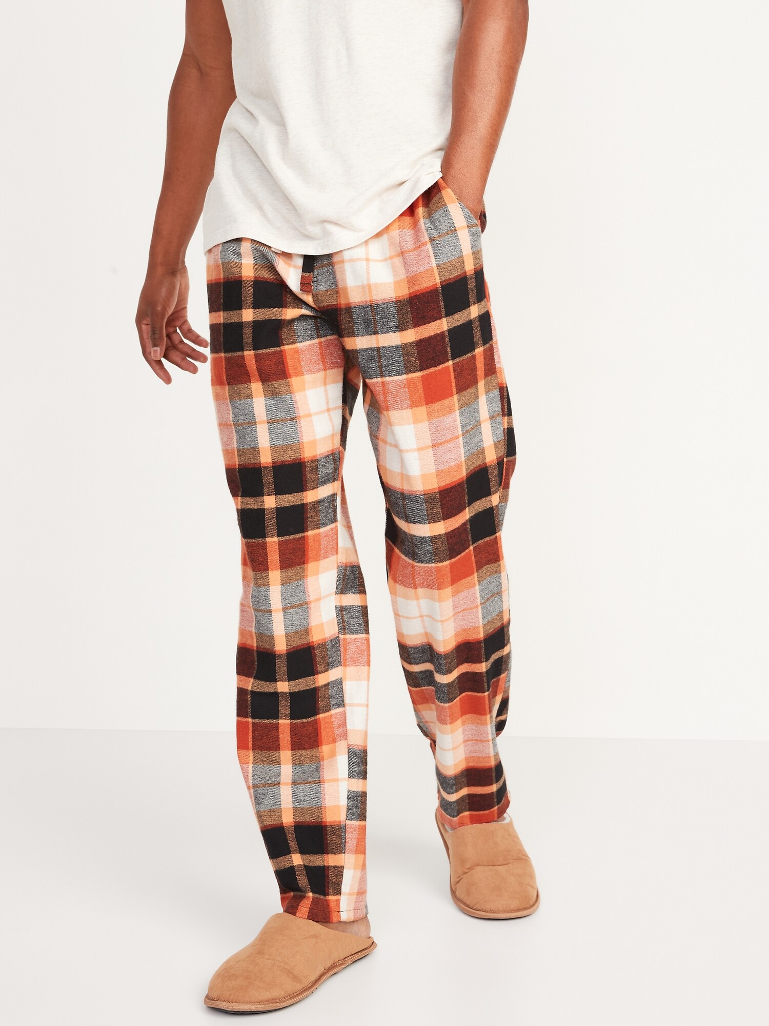 Matching Plaid Flannel Pajama Pants for Men Old Navy