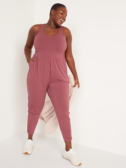 Image number 6 showing, UltraLite Sleeveless Cropped Jumpsuit