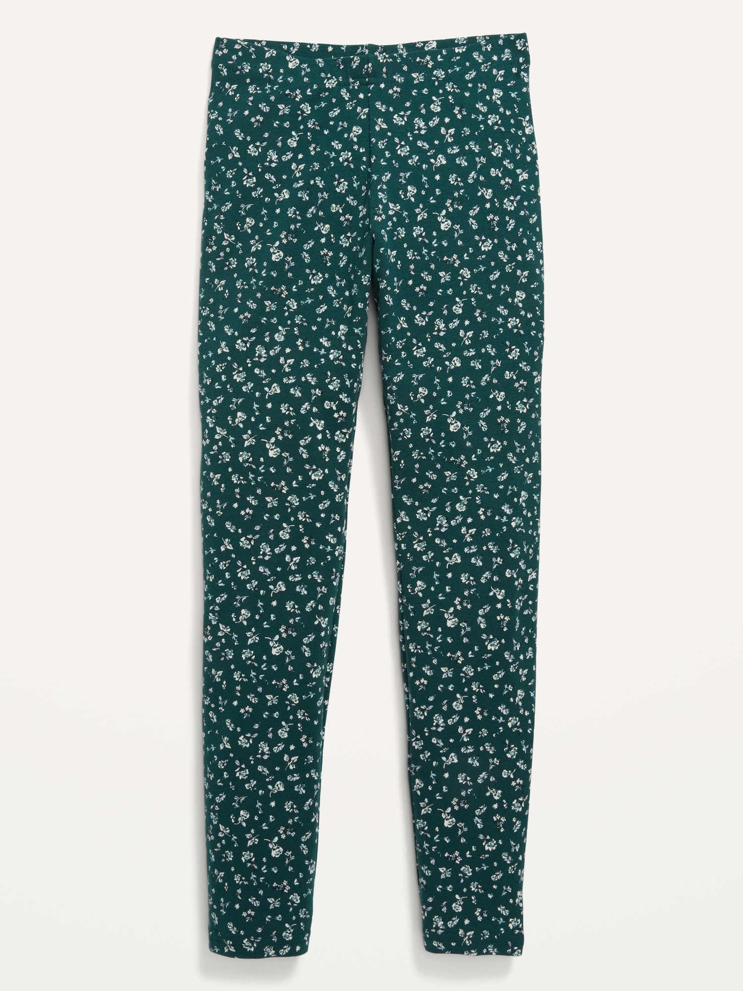 Printed Leggings for Girls - grey green, Girls