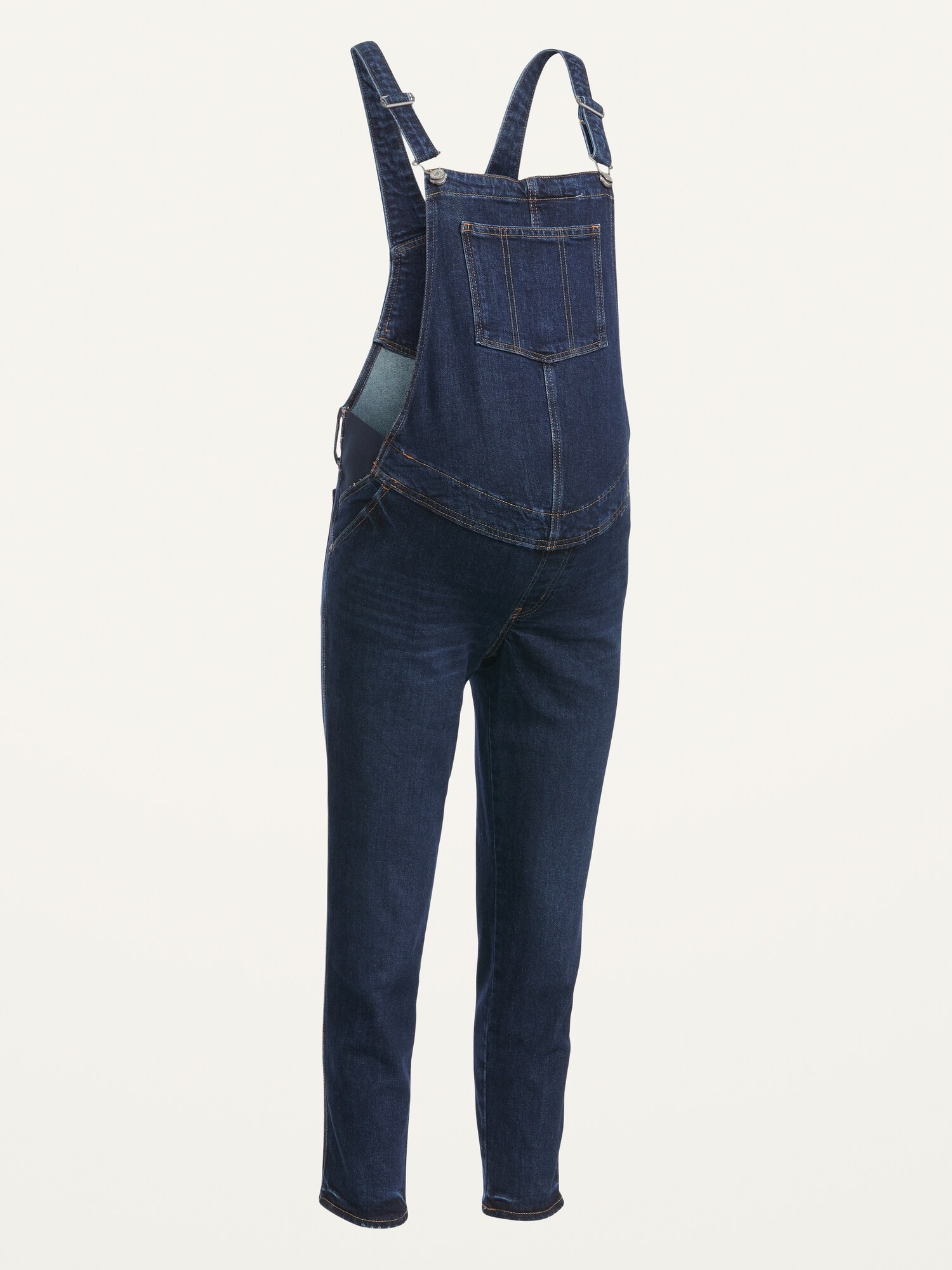 Straight Denim Overalls - Dark denim blue - Ladies