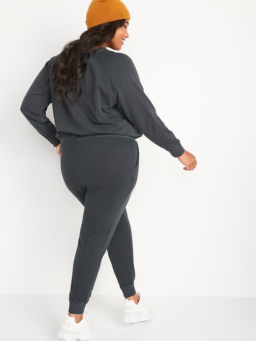 Image number 8 showing, Mid-Rise Vintage Street Jogger Sweatpants for Women