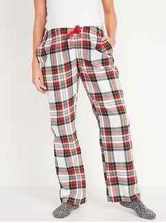 Maternity Holiday Flannel Pajama Pants 