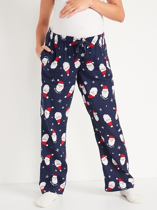 Old Navy - Maternity Holiday Flannel Pajama Pants