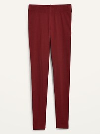 High-Waisted Jersey Ankle Leggings For 