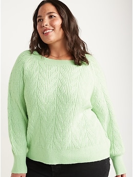 old navy chunky knit sweater