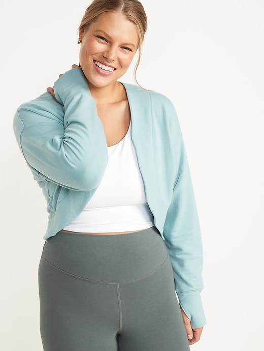Old Navy - Cozy Open-Front Shrug Cardigan for Women