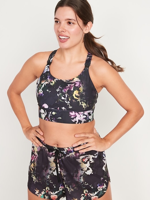 Old Navy Maternity Medium Support PowerSoft Nursing Sports Bra. 1