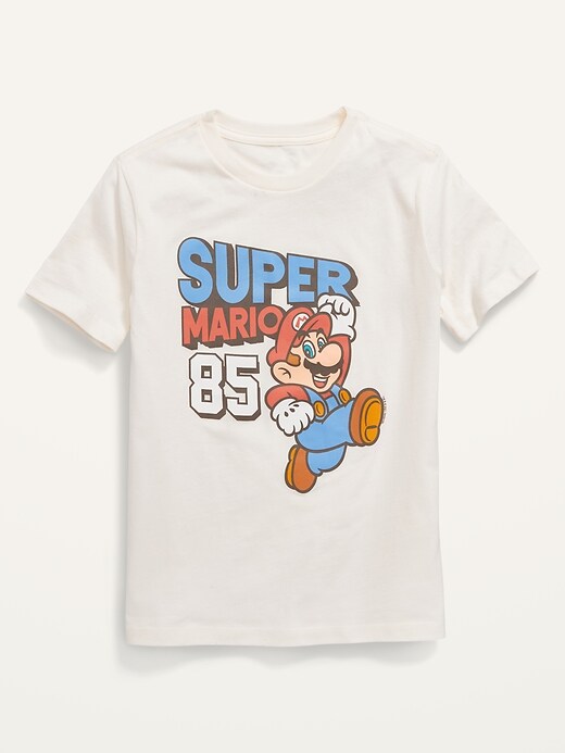 Gender-Neutral Licensed Game Graphic T-Shirt for Kids