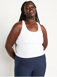 old navy cropped workout tank