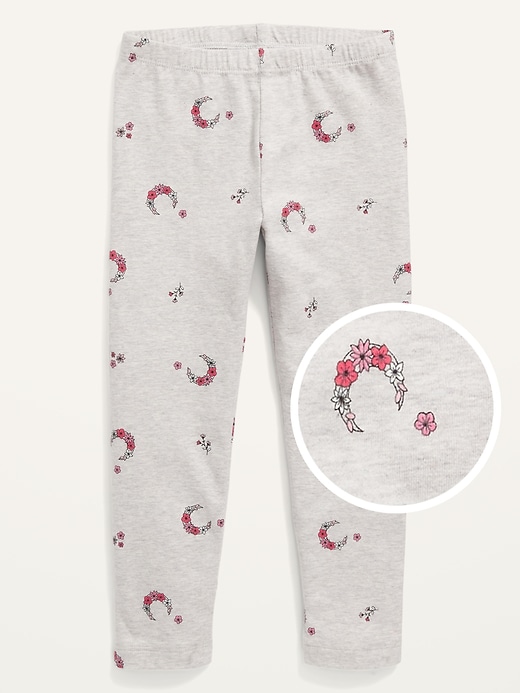 View large product image 1 of 1. Printed Full-Length Leggings for Toddler Girls