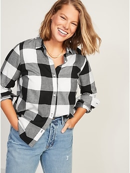 flannel shirts for women old navy