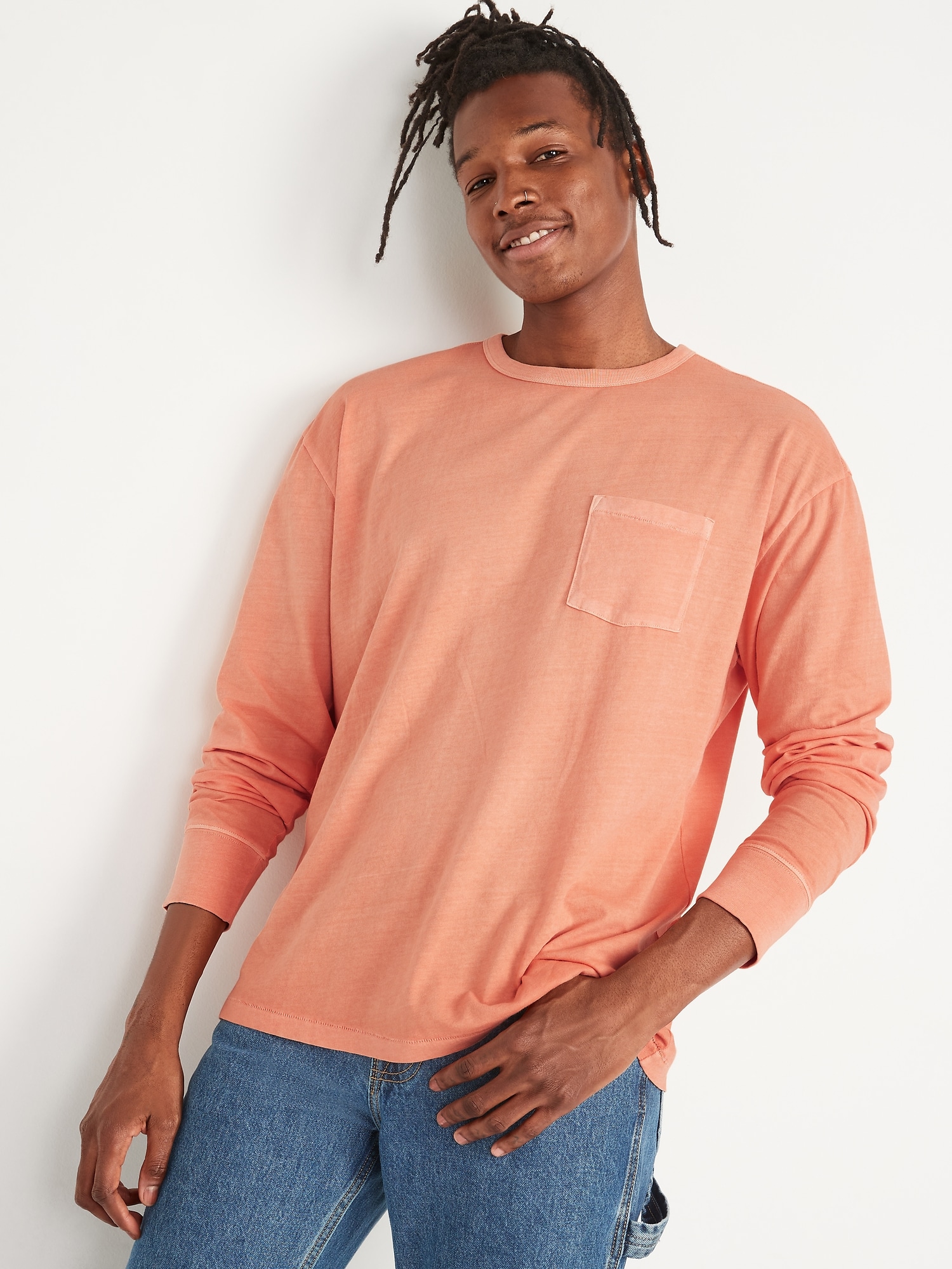 old navy garment dyed tee