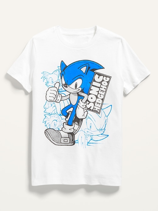 View large product image 1 of 1. Gender-Neutral Licensed Pop-Culture T-Shirt For Kids