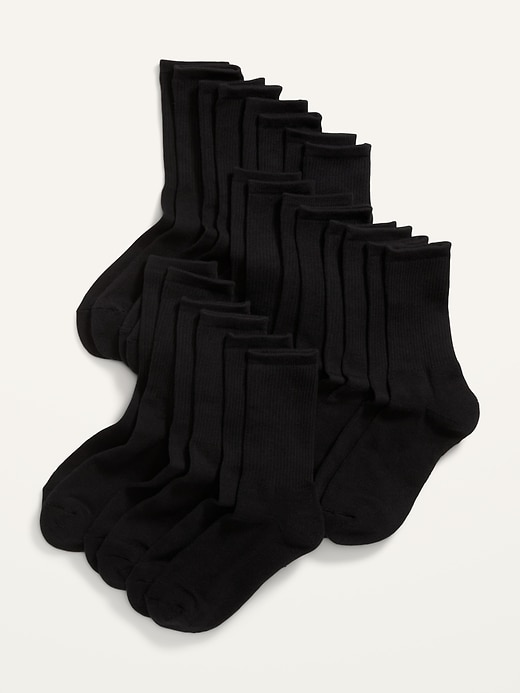 View large product image 1 of 1. Crew-Socks 12-Pack