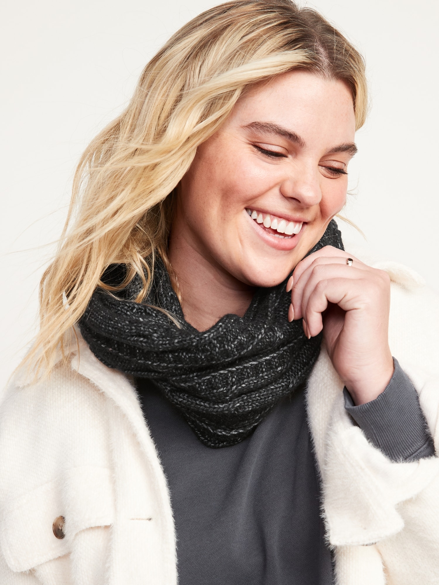 CableKnit Scarf For Women Old Navy