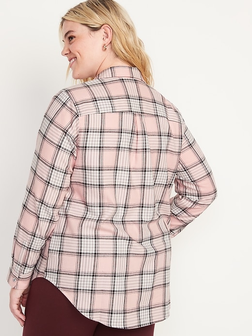 Image number 8 showing, Long-Sleeve Plaid Flannel Shirt