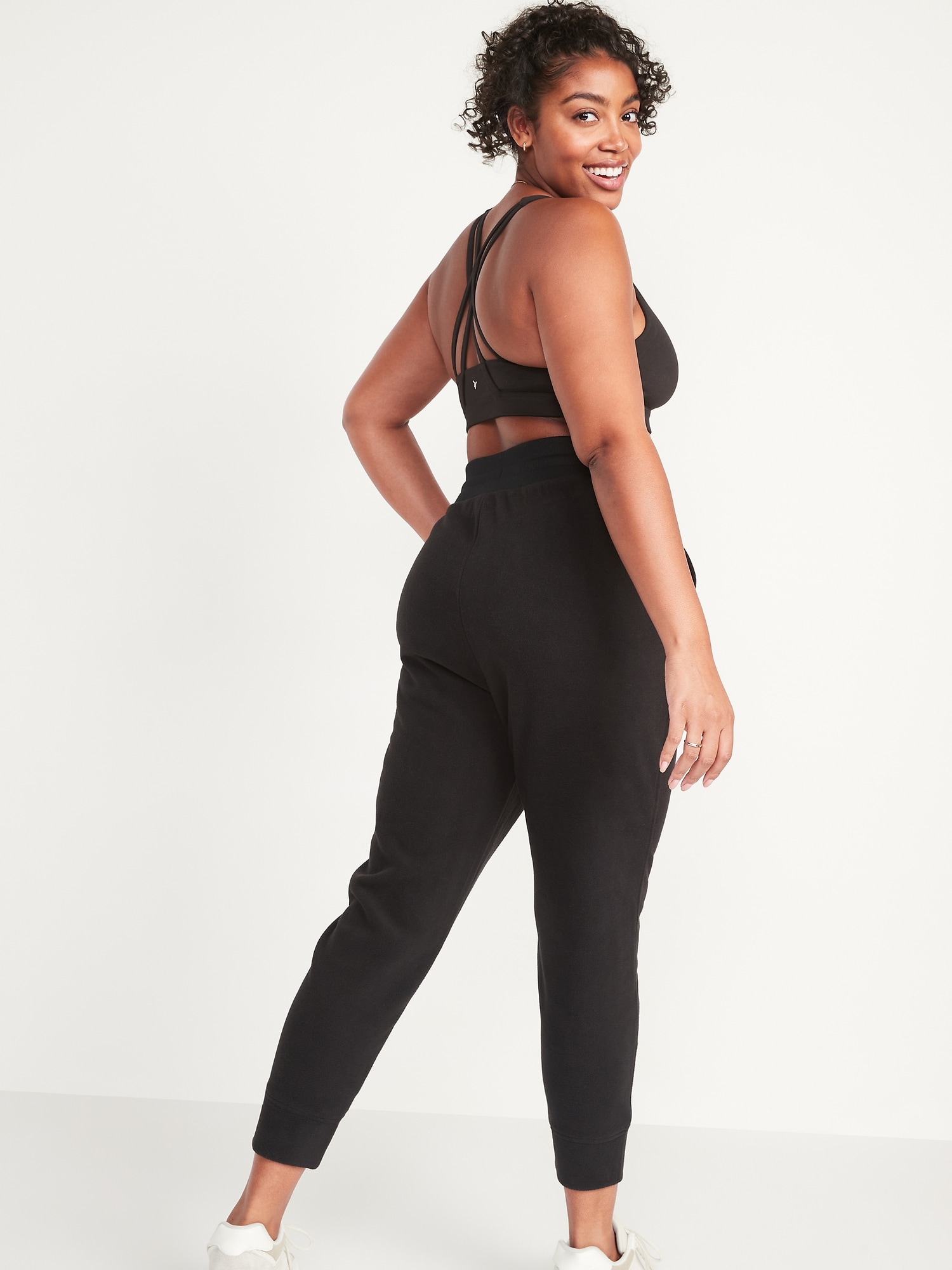 Extra High-Waisted Microfleece Jogger Sweatpants | Old Navy