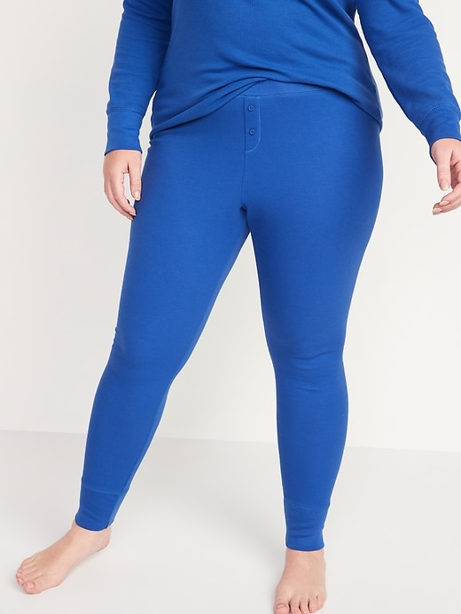 Image number 7 showing, Matching Printed Thermal-Knit Pajama Leggings