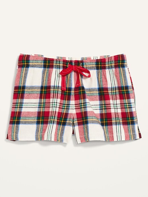 Image number 3 showing, Matching Flannel Pajama Shorts -- 2.5-inch inseam