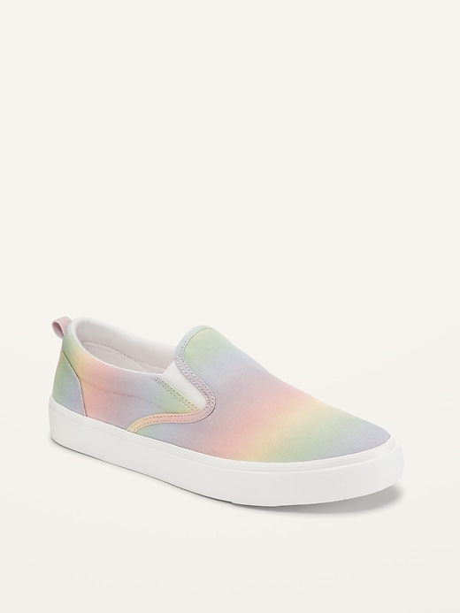Canvas Slip-On Sneakers for Girls | Old Navy