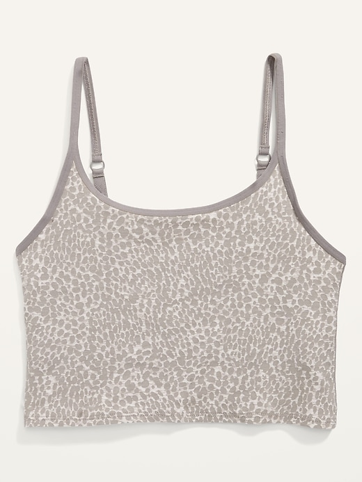 Image number 3 showing, Supima&#174 Cotton-Blend Cami Bralette Top