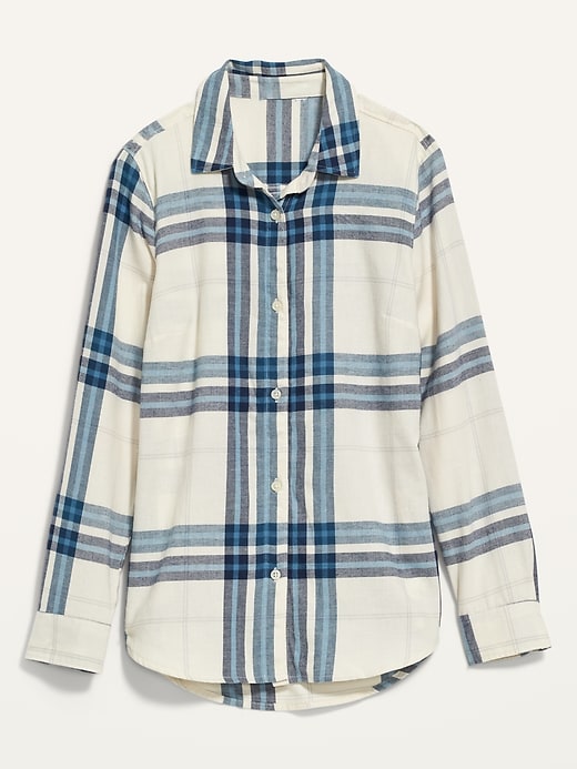 Image number 3 showing, Long-Sleeve Plaid Flannel Shirt
