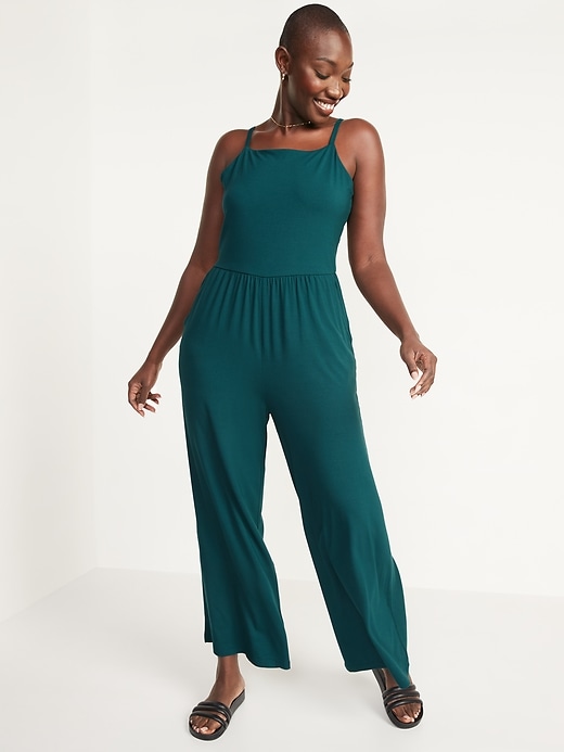 Green jumpsuit deals old navy